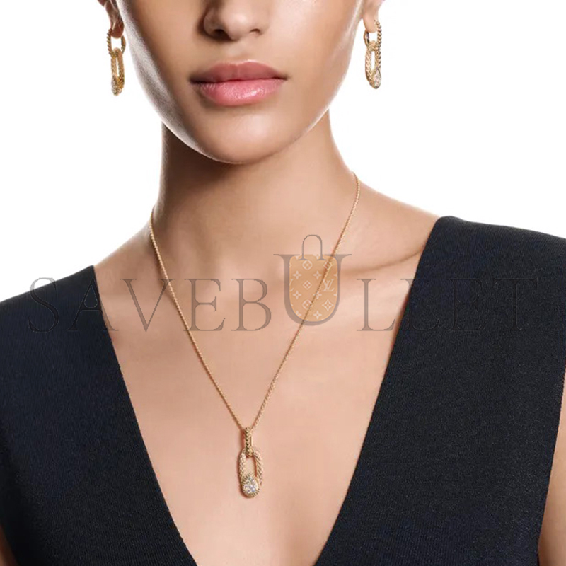 BOUCHERON SERPENT BOHÈME VINTAGE STUD EARRINGS JCO01637